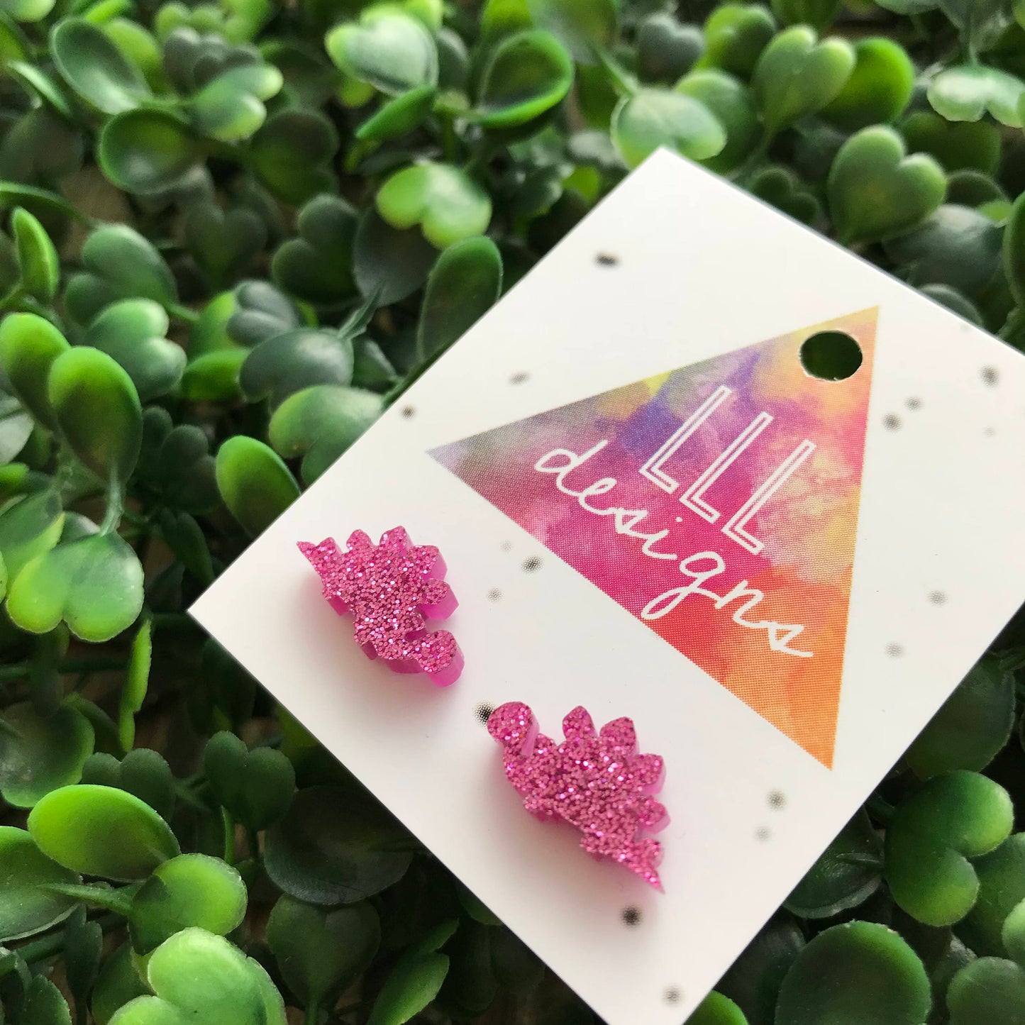 Super Rad Stegosaurus Stud - Earrings. Dinosaur Earrings. Dino Love. Life's too short to wear boring Jewellery. Fun Earrings. Quirky.