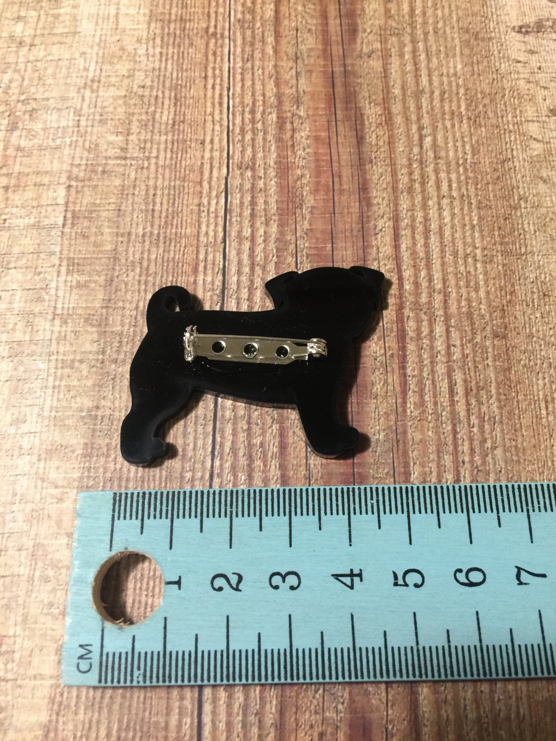 Perfectly Pug Brooch. Handmade Brooch. Super Cute Pug Puppy Brooch. Fun and Fab Brooch. Puppy Love Brooch. Pugs for Life. Pugs Rock.