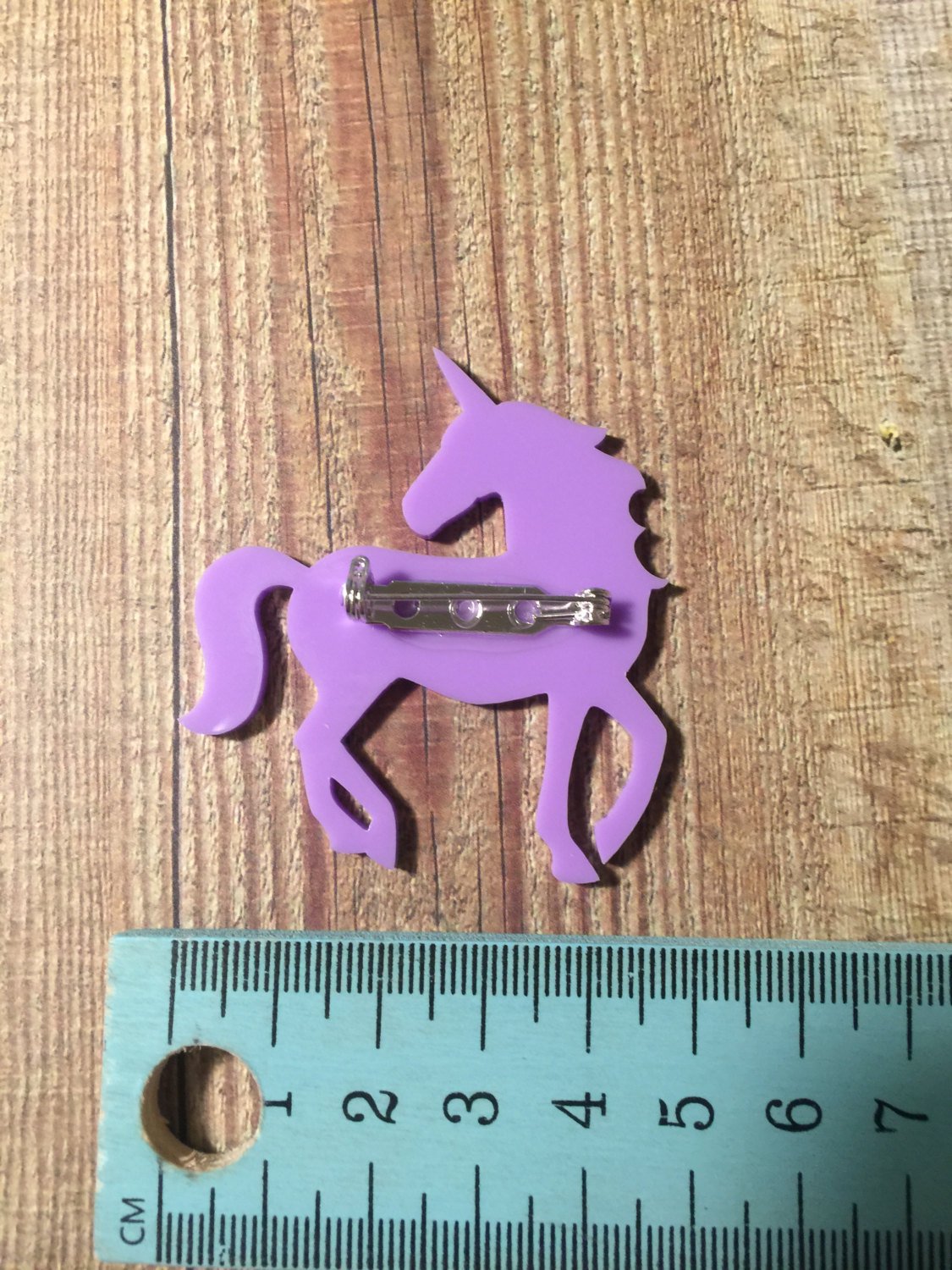 Super Fantastic Magical Unicorn Brooch. Unicorns Rock. Unicorns Rule. I love Unicorns. Handmade Brooch. Unicorn Badge. Fun Badge. Whimsy.