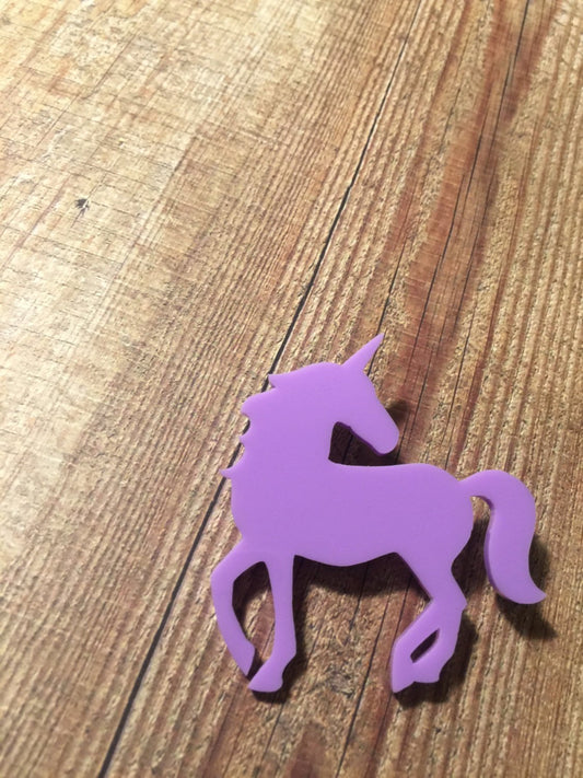 Super Fantastic Magical Unicorn Brooch. Unicorns Rock. Unicorns Rule. I love Unicorns. Handmade Brooch. Unicorn Badge. Fun Badge. Whimsy.