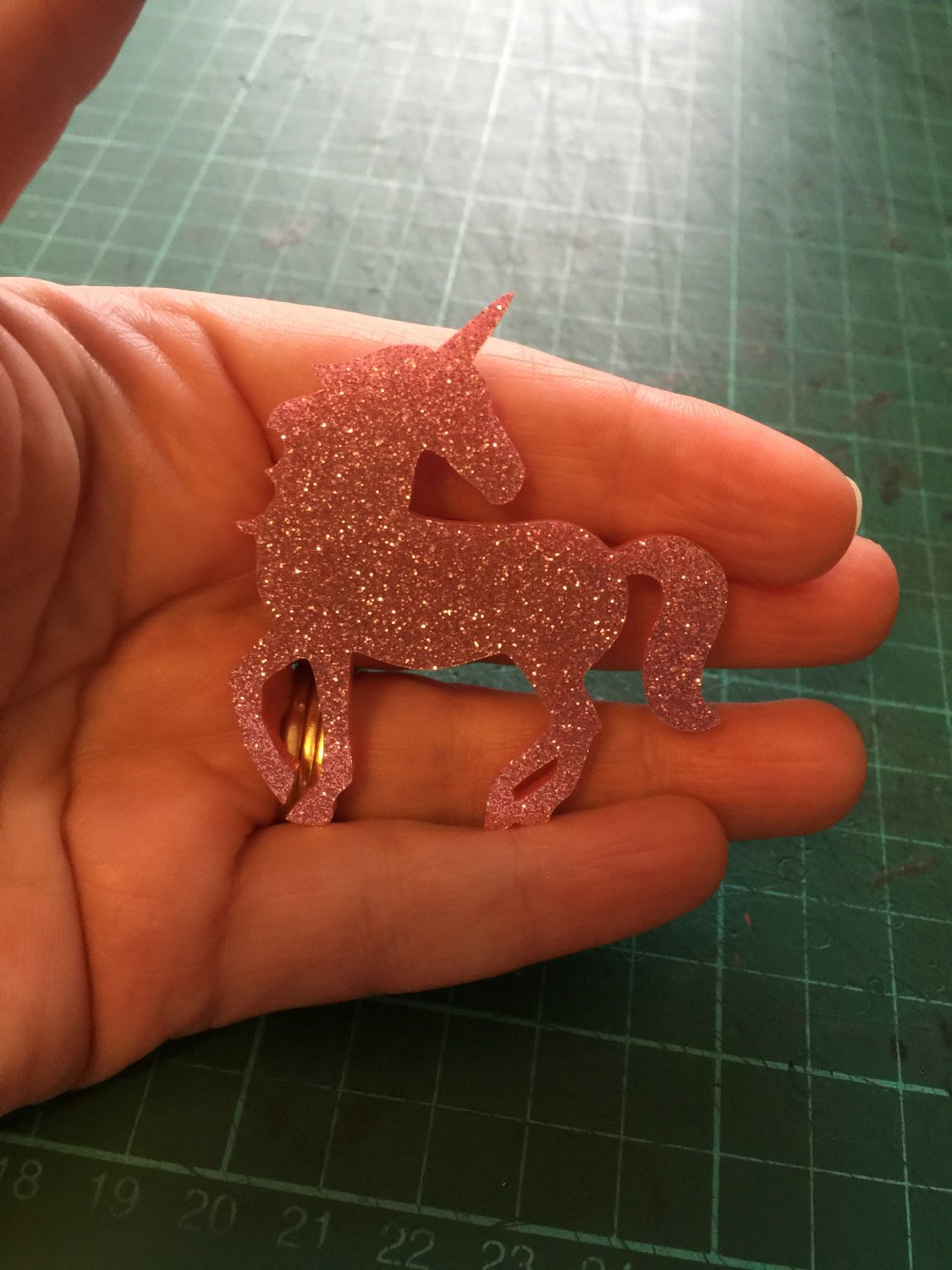 Super Fantastic Magical Unicorn Brooch. Unicorns Rock. Unicorns Rule. I love Unicorns. Handmade Brooch. Unicorn Badge. Fun Badge. Whimsy.