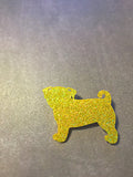 Perfectly Pug Brooch. Handmade Brooch. Super Cute Pug Puppy Brooch. Fun and Fab Brooch. Puppy Love Brooch. Pugs for Life. Pugs Rock.