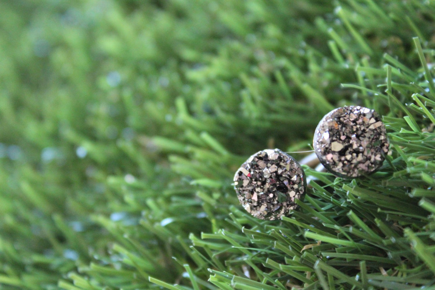 Blinging Bro's Cufflinks. (dark silver) Life's too short to wear boring Jewellery. Life's too short to wear boring cufflinks. Sparkle.