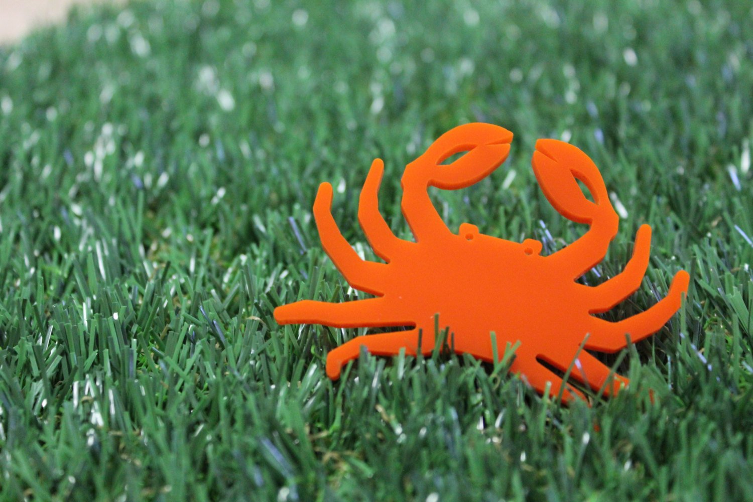Crazy Crab Brooch. Crab Badge. Quirky Brooch. Handmade Badge. Handmade Brooch. Life's too short to wear boring Jewellery. Live Laugh Love.